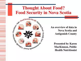 Thought About Food? Food Security in Nova Scotia