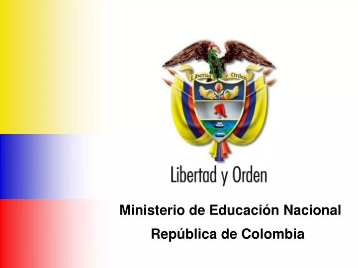 ministerio de educaci n nacional