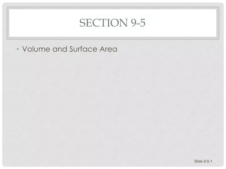 section 9 5