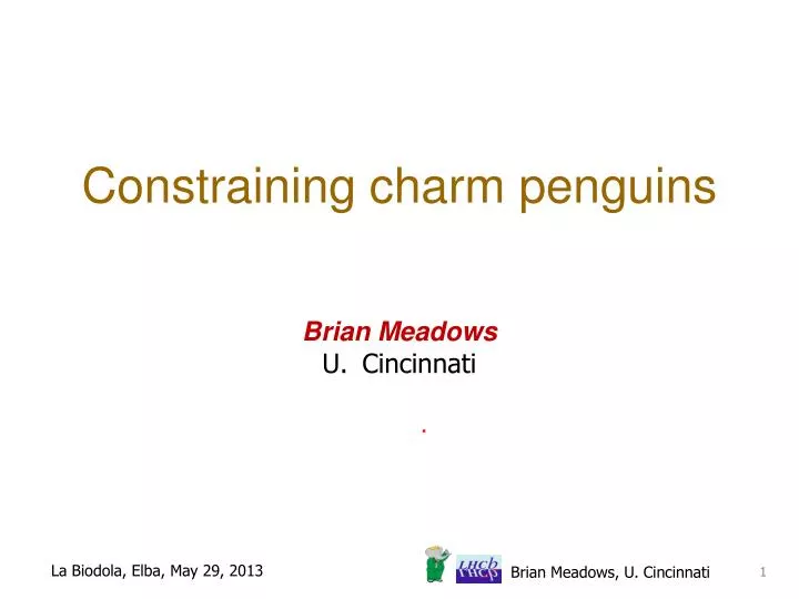 constraining c harm penguins