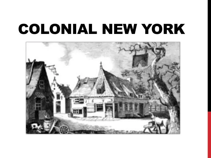 colonial new york