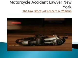 Motorcycle Accident Lawyer NY | The Law Offices of Kenneth A