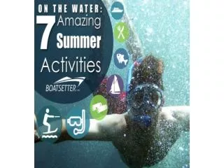On the Water: 7 Amazing Summer Activities