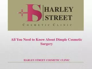 All You Need to Know About Dimple Cosmetic Surgery