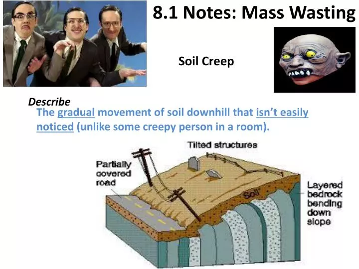 8 1 notes mass wasting