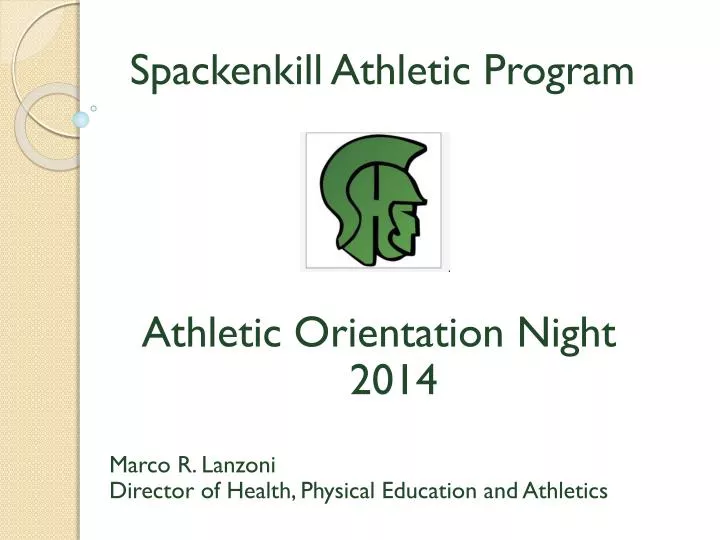 spackenkill athletic program
