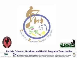 Patricia Coleman, Nutrition and Health Programs Team Leader