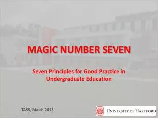 MAGIC NUMBER SEVEN