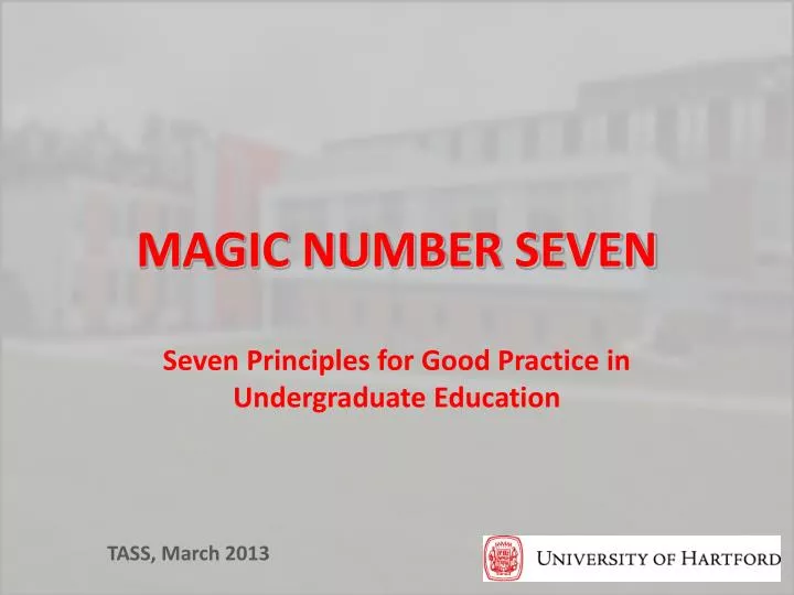 magic number seven