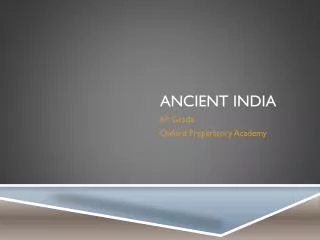 Ancient India