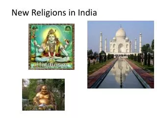 New Religions in India