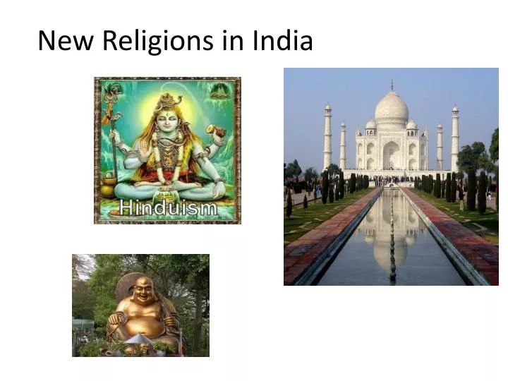 new religions in india