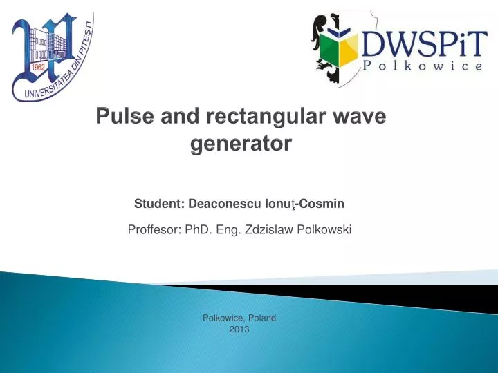 pulse and rectangular wave generator
