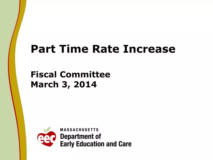 part time rate increase fiscal committee march 3 2014