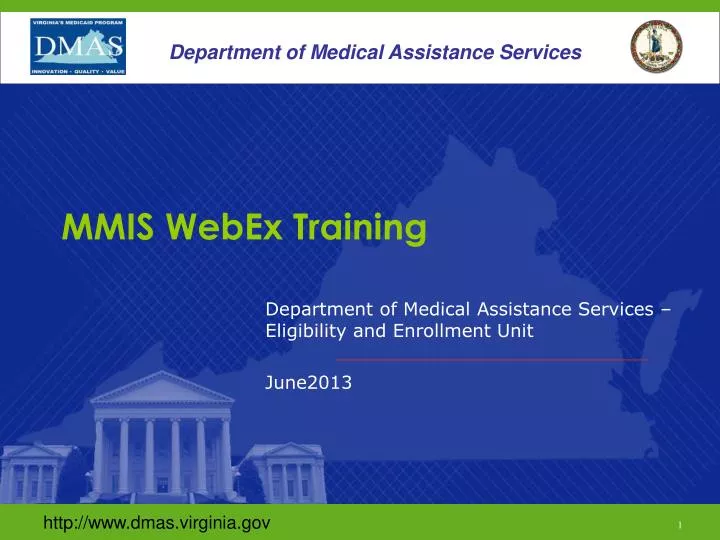 mmis webex training