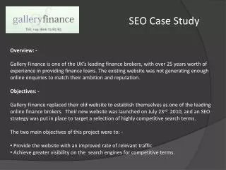 SEO Case Study