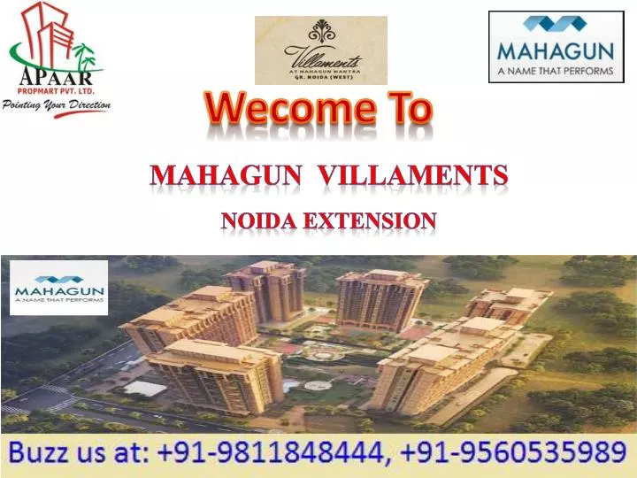 mahagun villaments noida extension