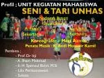 Profil ; UNIT KEGIATAN MAHASISWA - slide 1