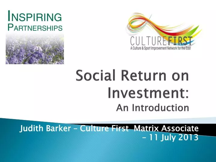 social return on investment an introduction