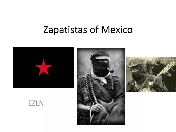 zapatistas of mexico