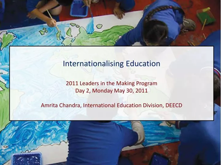 internationalising education
