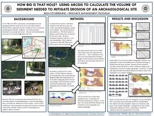 How Big Is That Hole? Using ArcGIS to Calculate the Volume of