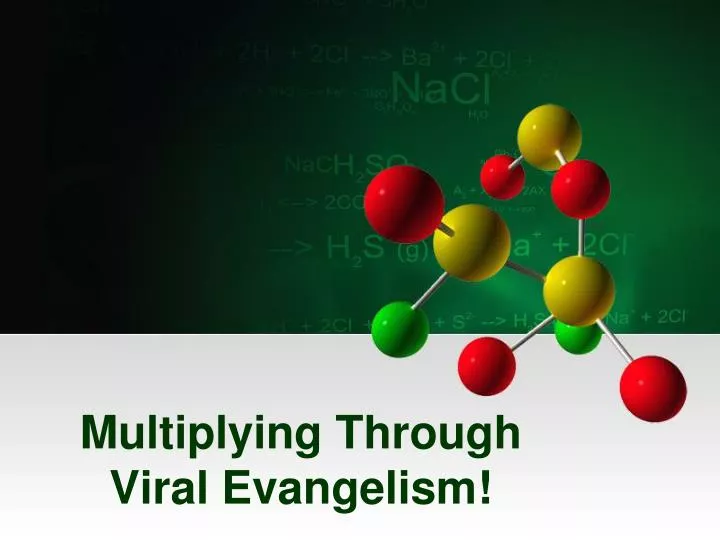 multiplying through viral evangelism