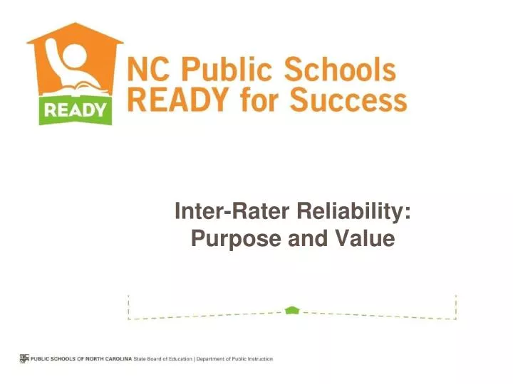 inter rater reliability purpose and value