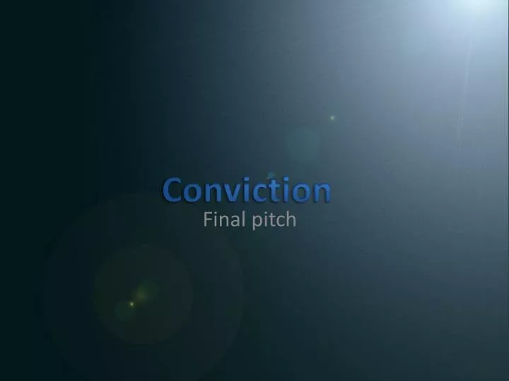 final pitch
