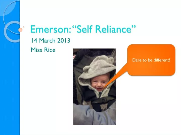emerson self reliance