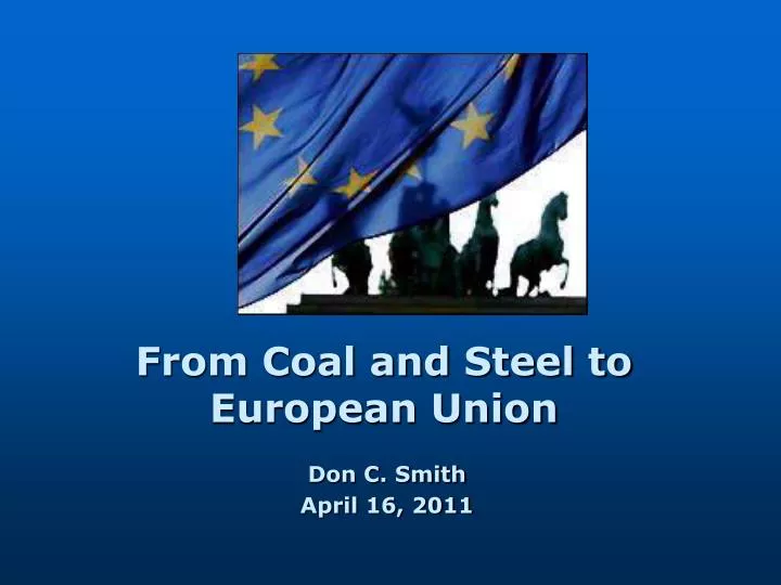 from coal and steel to european union
