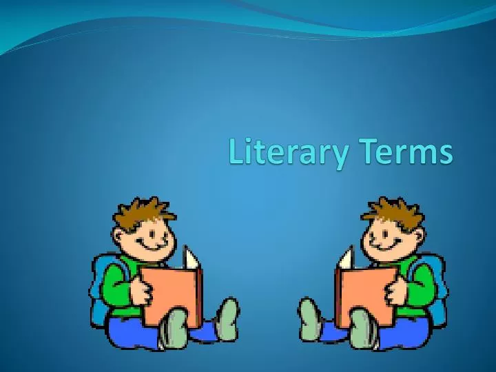 literary terms