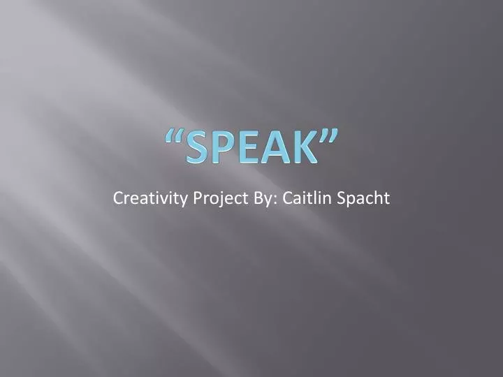 creativity project by caitlin spacht