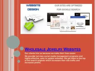 Jewelry Store Websites