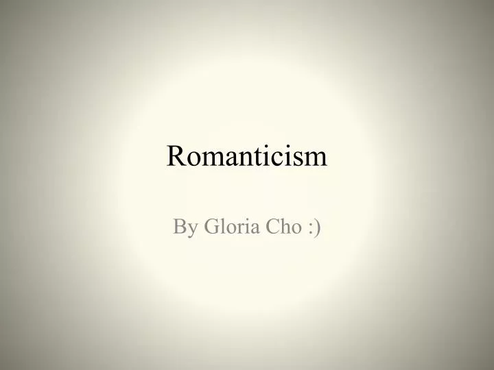 romanticism