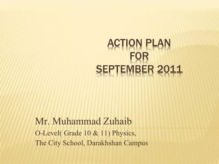 mr muhammad zuhaib o level grade 10 11 physics the city school darakhshan campus