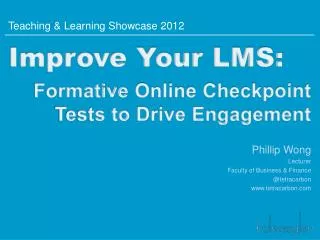 Teaching &amp; Learning Showcase 2012