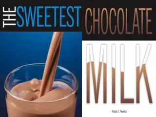 The Mathematical Preparation of Chocolate Milk
