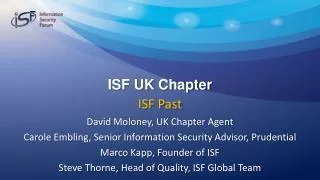 ISF UK Chapter