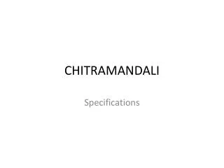 CHITRAMANDALI