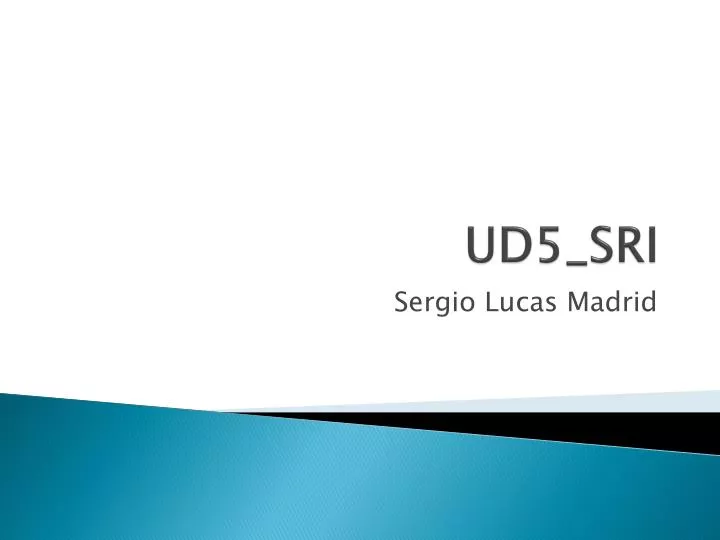 ud5 sri