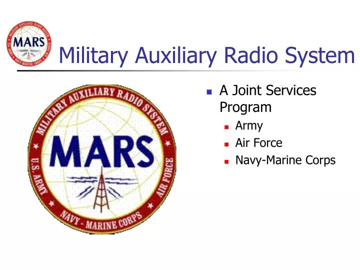 military auxiliary radio system