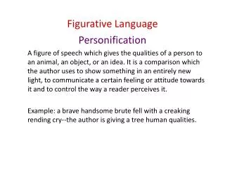 figurative language