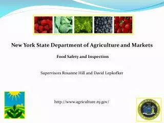 New York State Department of Agriculture and Markets