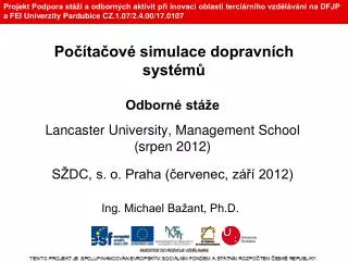 po ta ov simulace dopravn ch syst m