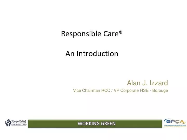 responsible care an introduction