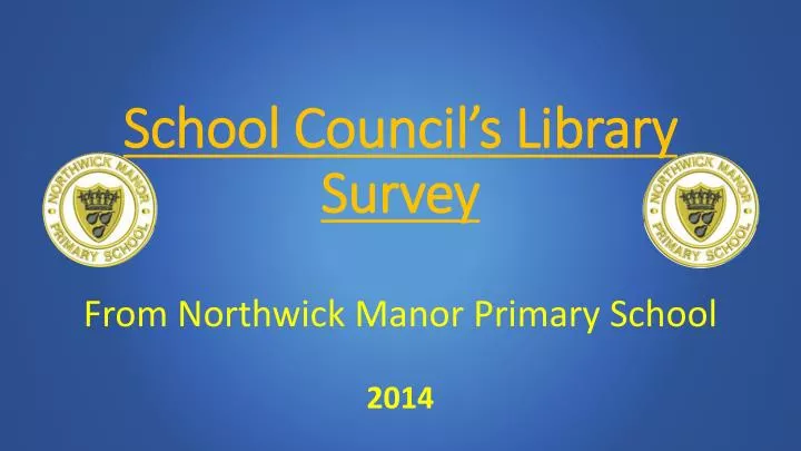 school council s library survey