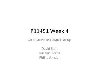 P11451 Week 4