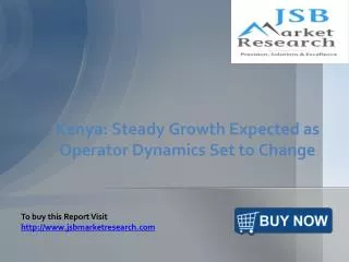 Kenya: Steady growth is expected to reach US$2.0bn by 2018
