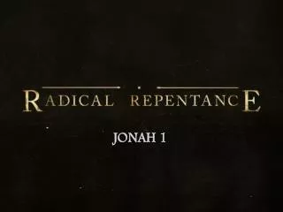 JONAH 1